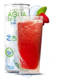 Coconut rosado frozé