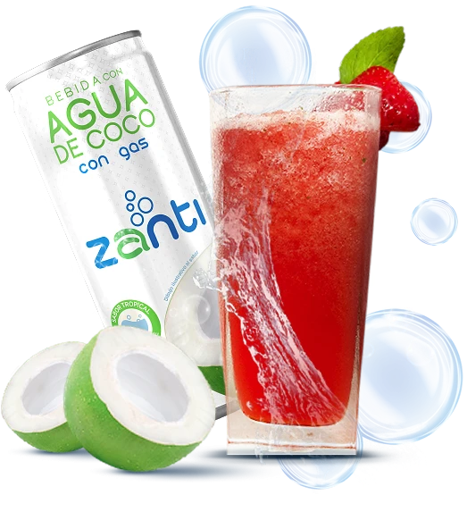 Coconut rosado frozé